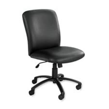 Betterbeds Exec. High-Back Chair - Black Vinyl - 27 in x30-.25 in x40-.75 in -44-.75 in  BE3201621
